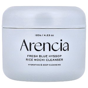 Sabonete de Limpeza Facial Mochi de Arroz e Hissopo Azul 120 g - Arencia