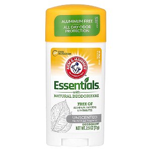 Desodorante Sólido Natural Essentials Sem Fragrância 71 g - Arm & Hammer