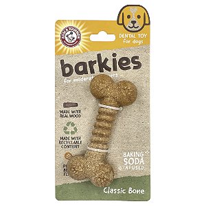 Brinquedo Dental Barkies para Cães Anel Sabor Manteiga de Amendoim 1 Unidade - Arm & Hammer