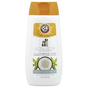 Shampoo e Condicionador 2 em 1 para Filhotes Coco e Verbena de Limão 473 ml - Arm & Hammer