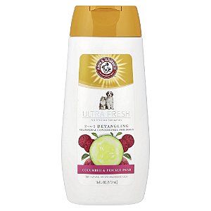 Shampoo e Condicionador 2 em 1 Desembaraçante Pepino e Pera Espinhosa 473 ml - Arm & Hammer