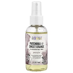 Spray de Aromaterapia Patchouli e Laranja Doce 118 ml - Aura Cacia