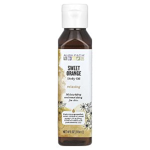 Óleo Corporal de Aromaterapia Relaxante Laranja Doce 118 ml - Aura Cacia