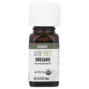 Óleo Essencial Puro Orgânico de Orégano 7.4 ml - Aura Cacia