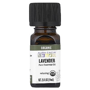 Óleo Essencial Puro de Lavanda Orgânica 7.4 ml - Aura Cacia