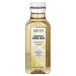 Banho de Espuma Aromaterapêutico Camomila Tranquila 384 ml - Aura Cacia