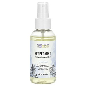 Spray de Aromaterapia e Névoa de Hortelã-Pimenta 118 ml - Aura Cacia