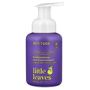 Sabonete em Espuma para as Mãos Little Leaves Baunilha e Pera 295 ml - ATTITUDE