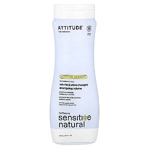 Shampoo Volume e Brilho Oatmeal Sensitive Sem Perfume 473 ml - ATTITUDE