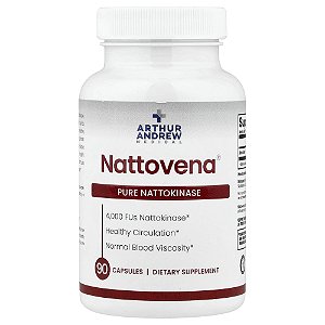 Nattovena Nattokinase Pura 4000 FUs 90 Cápsulas - Arthur Andrew Medical