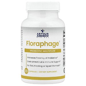Floraphage Multiplicador Probiótico 90 Cápsulas - Arthur Andrew Medical