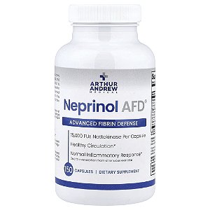 Neprinol AFD Suporte Enzimático Sistêmico 150 Cápsulas - Arthur Andrew Medical