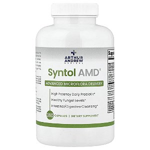 Syntol AMD Suporte Probiótico e Prebiótico 360 Cápsulas - Arthur Andrew Medical