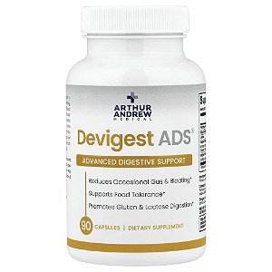 Devigest ADS Suporte Enzimático Digestivo Avançado 90 Cápsulas - Arthur Andrew Medical
