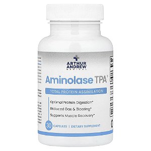 Aminolase TPA Suporte Enzimático para Digestão de Proteínas 30 Cápsulas - Arthur Andrew Medical