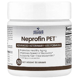 Neprofin Pet Suporte Enzimático para Cães e Gatos 50 g - Arthur Andrew Medical