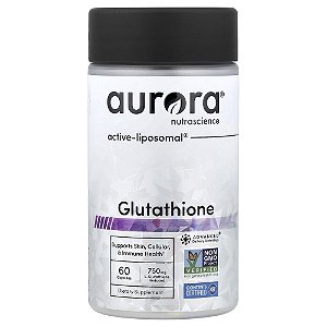 Glutationa Lipossomal Concentrada 60 Cápsulas - Aurora Nutrascience