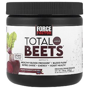 Total Beets Bebida em Pó Sabor Romã 210 g - Force Factor