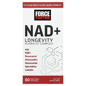 NAD+ Complexo de Longevidade 60 Cápsulas Vegetais - Force Factor