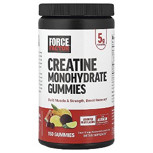 Gomas de Creatina Monoidratada Frutas Sortidas 150 Gomas - Force Factor