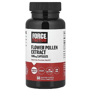 Extrato de Pólen de Flores 500 mg 60 Cápsulas Vegetais - Force Factor
