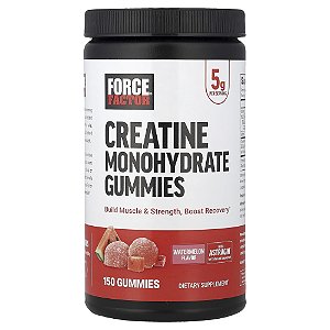 Gomas de Creatina Monoidratada Sabor Melancia 150 Gomas - Force Factor