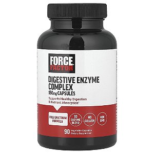 Complexo de Enzimas Digestivas 90 Cápsulas Vegetais - Force Factor