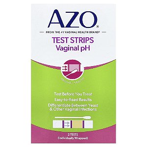AZO - Tiras de Teste de pH Vaginal 2 Unidades