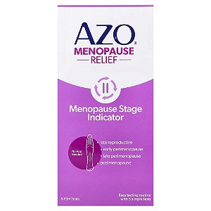 AZO - Teste Indicador de Estágio da Menopausa FSH 5 Unidades