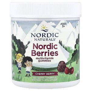 Nordic Naturals - Multivitamínico Infantil em Gomas Nordic Berries Frutos Silvestres 120 Gomas