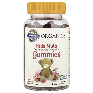 Garden of Life - Multivitamínico Infantil em Gomas mykind Organics Kids Multi Frutas 120 Gomas