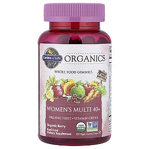 Garden of Life - Multivitamínico Feminino 40+ em Gomas mykind Organics Women's 40+ Multi 120 Gomas