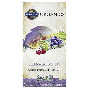 Garden of Life - Multivitamínico Pré-Natal mykind Organics Prenatal Multi 90 Comprimidos