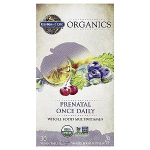 Garden of Life - Multivitamínico Pré-Natal Diário mykind Organics Prenatal Once Daily 30 Comprimidos