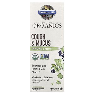 Garden of Life - Xarope para Tosse e Muco mykind Organics Organic Cough & Mucus Syrup 150 ml