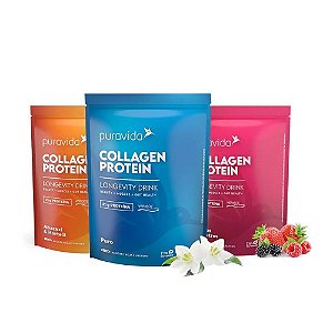 Collagen Protein Longevity Drink 450g - Puravida