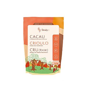 Cacau Crioulo em pó 240g - Souly