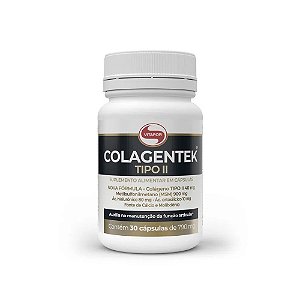Colagentek Tipo II com Ácido Hialurônico - Vitafor