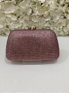 BOLSA MINU TRAPEZIO ROSE GOLD