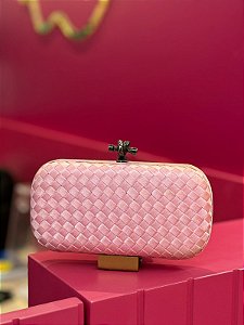 BOLSA BOTTEGA ROSA BEBÊ