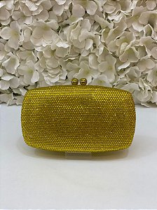 BOLSA MINU AMARELA RETANGULO BOLEADA