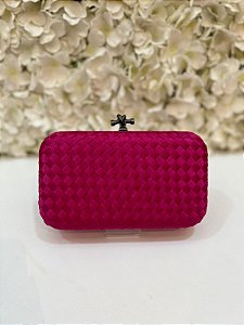 BOLSA BOTTEGA FUCSIA GD