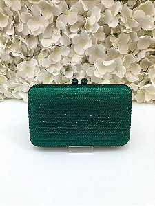 BOLSA MINU VERDE BANDEIRA QUADRADA