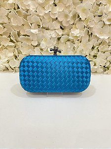 BOLSA BOTTEGA AZUL CLASSIC BLUE
