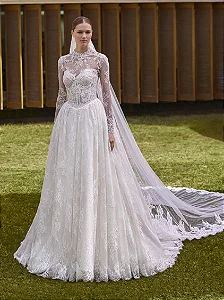 VESTIDO BETJE RENDA CHANTILLY