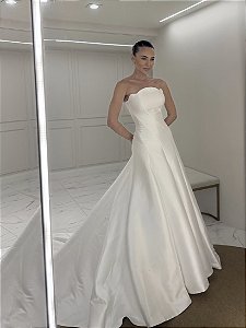 VESTIDO SAMAHER MIKADO