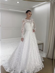 VESTIDO ESTHER RENDA EVASÊ