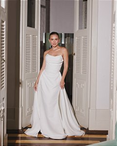 VESTIDO AYLA CREPE SOBRESSAIA