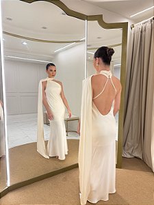 VESTIDO SLEEP DRESS BEIGE