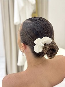 GRINALDA ORQUÍDEA ESMALTADA MÉDIA